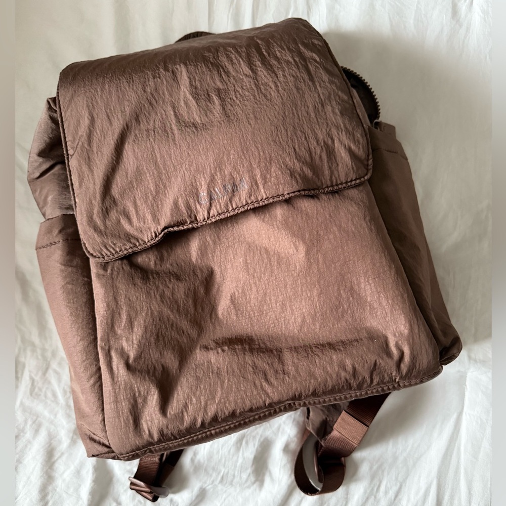 Convertible Mini Diaper Backpack in Hazelnut - Picture 2 of 4